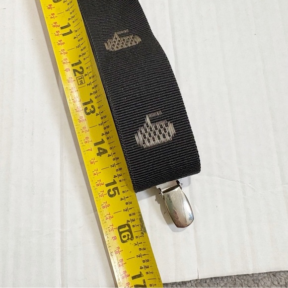 Vintage Rare Cuddles Enterprises Curling Suspenders Made in USA Black One Size - Picture 14 of 15